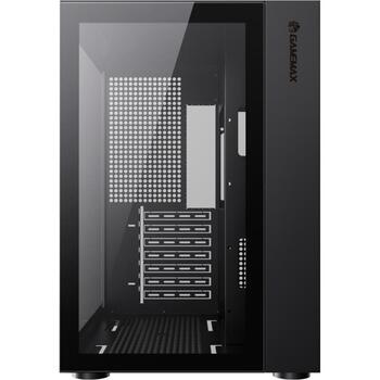 Gamemax Kaste INFINITY BK, 1xUSB 3.0, 1xUSB-C, 1xAustiņas, 7 paplašināšanas sloti, 6 iekšējās vietas (INFINITY BK)