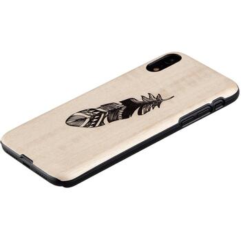 Man&Wood Чехол M7757B, 6.5, Apple iPhone XS Max, натуральное дерево, поликарбонат, С изображением (M7757B)