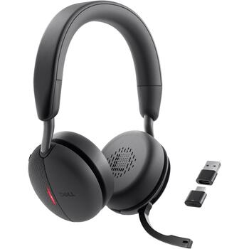 Dell Наушники WL5024, беспроводные, ANC, черные, 20-20000Гц, 30м, 78ч работы от аккумулятора (520-BBGM)