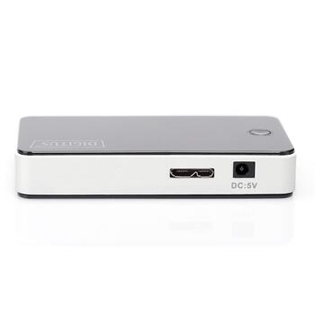 Digitus USB centrmezgls DA-70231, 4x USB-A, USB 3.0, galddatora formā, melns, USB 1.1, USB 2.0, USB 3.0 (DA-70231)
