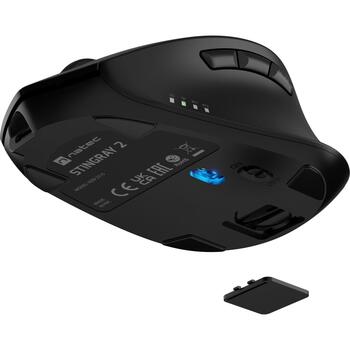 Natec Stingray 2 NZB-2315, беспроводной комплект клавиатуры и мыши, 109 клавиш, 13 кнопок, Bluetooth 5.0, 2.4 ГГц, 1200-4000 DPI (NZB-2315)