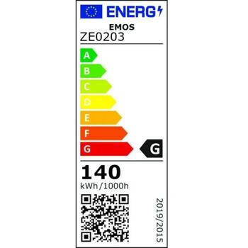 Emos Линейная галогенная лампа J118 ZE0203, 140 W, 230 V, 2 680 lm, 3 000 K, R7s, 360°, ECO Halogen (ZE0203)