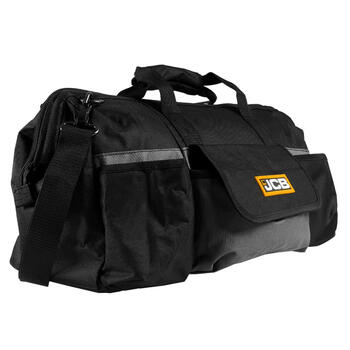 JCB instrumentu komplekta soma 20 collu 50 cm, siksnas un izturīgs dizains, instrumentu organizēšana un transportēšana (JCB-KBAG20)