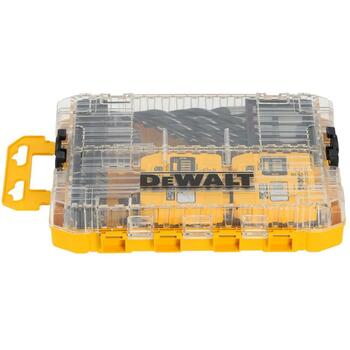 Dewalt Набор сверл и бит для отвертки DT70785-QZ, 100 шт., TOUGHCASE+ кейс, HSS сверла 2-8мм, бит для отвертки 25мм, 50мм, адаптер (DT70785-QZ)