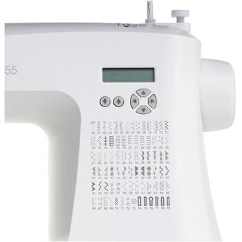 Singer Šujmašīna C5655, 80 šuvju, 6 pogcaurumu, LCD displejs, 700 šuvju/min, regulējams šuvju garums un platums (C5655)