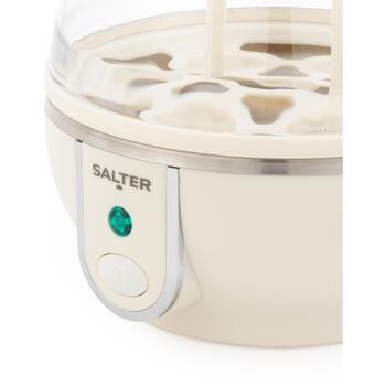 Salter Варка яиц EK6692CRMVDE, 450W, 7 яиц, мягкие/средние/твердые, индикаторные лампы, пробойник для яиц (EK6692CRMVDE)
