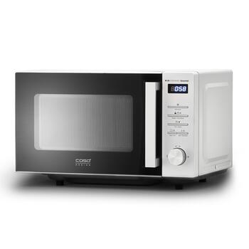 Brīvi stāvoša mikroviļņu krāsns ar keramisko pamatni 20 L 700 W Sudraba 03321 Caso (03321)