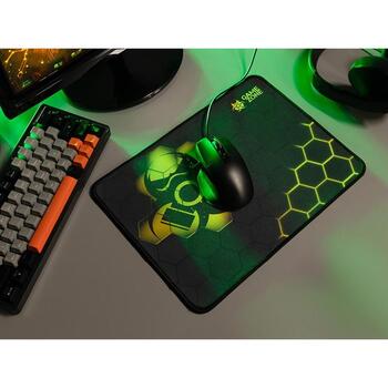Tracer Peles paliktnis GameZone Hexy3 TRAPAD47548, 350x280x4 mm, melns, mīksts, neslīdoša gumija (TRAPAD47548)