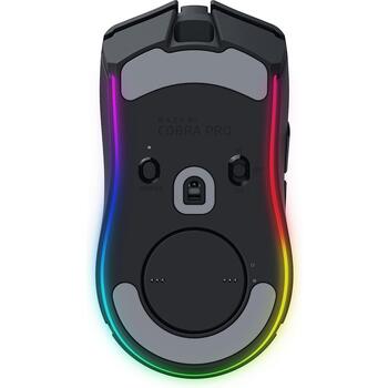 Razer Cobra Pro RZ01-04660100-R3G1, bezvadu optiskā spēļu pele, 30000 DPI, 8 pogas, 77 g, 2.4GHz/Bluetooth, RGB (RZ01-04660100-R3G1)