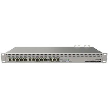 Mikrotik RB1100X4 маршрутизатор 13x 1Gbit порты, 1GB RAM, 128MB память, 20W, -40°C до 70°C (RB1100X4)
