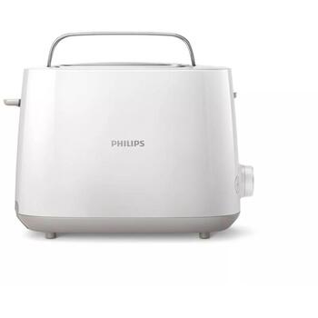 Philips Tosteris HD2581/00, 760-900 W, 2 atveres, Plastmasa, 8 brūnināšanas iestatījumi, Iebūvēts maizīšu sildītājs (HD2581/00)