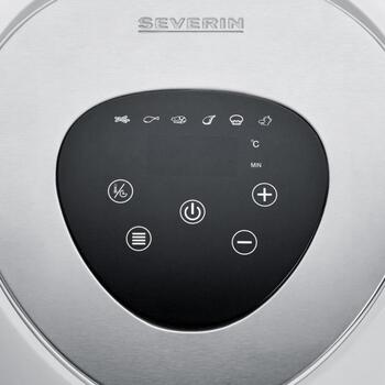 Severin Аэрогриль 2440, 3,2л, 1500Вт, 6 программ, ЖК, 80-200°C, 60мин таймер, керамическая корзина (2440)
