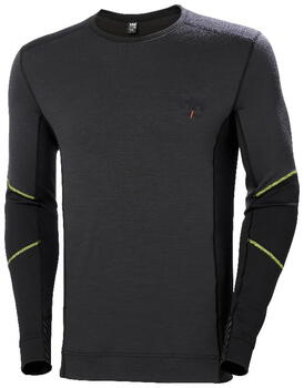 Helly Hansen термофутболка 75106_999-M, M, 215 g/m², 57% шерсть мериноса, 43% полипропилен, Lifa Stay Warm, без плечевых швов (75106_999-M)