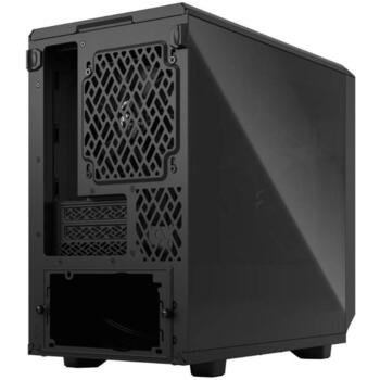 Fractal Design Datora Korpuss Meshify 2 Nano FD-C-MES2N-01, Melns, 2xUSB 3.0, 1xUSB Type-C, 3x2.5'', 1x3.5'', Putekļu filtri (FD-C-MES2N-01)