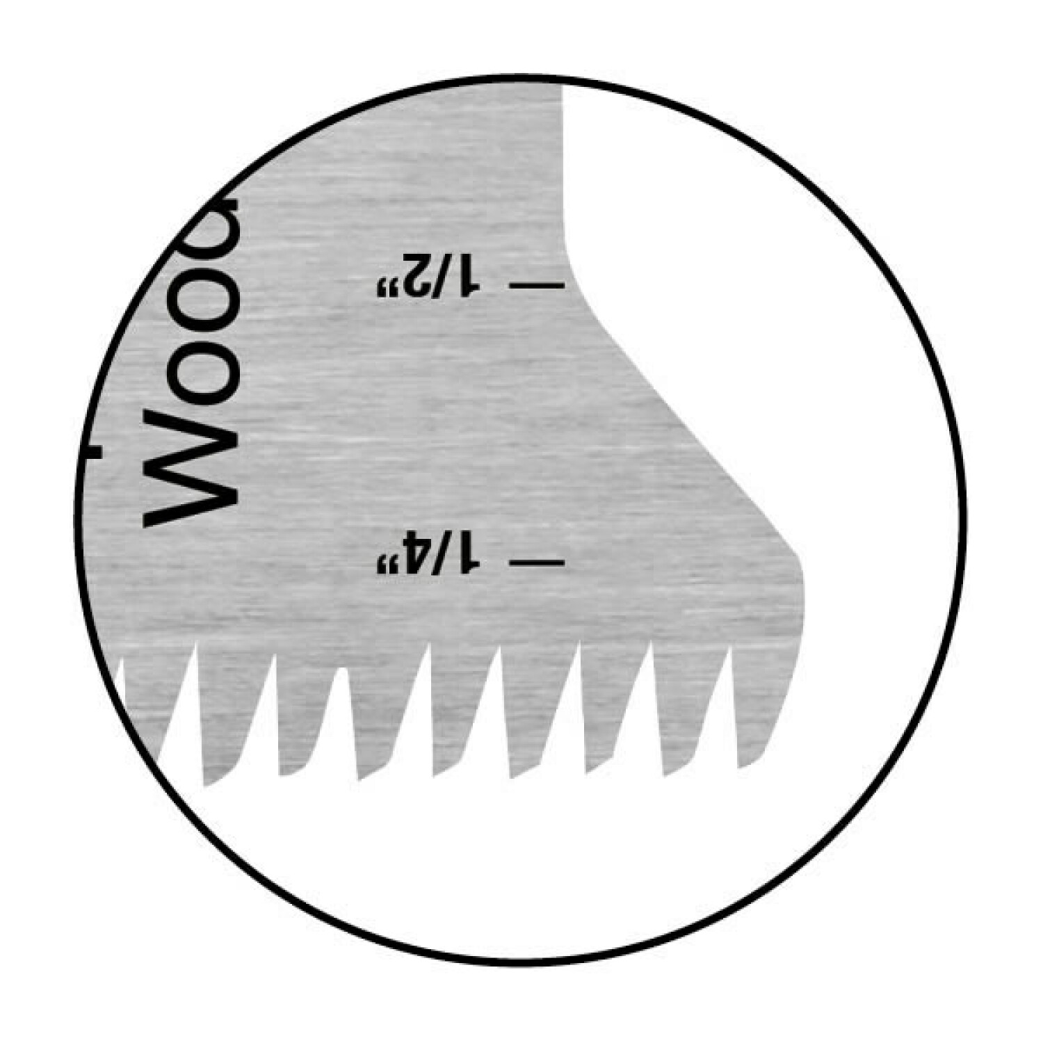 CMT zāģēšanas asmens kokam OMF126-X1, 35mm, HCS, Z-Precision cut, slīpēti zobi, Metabo, DeWALT, Black+Decker, Worx (OMF126-X1)