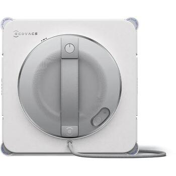 Ecovacs Logu tīrīšanas robots WINBOT W2S PRO, 66dB, 0.08L, 3kg, balts, akumulators, automātiska paliktņa pacelšana, TruEdge (WINBOT W2S PRO)
