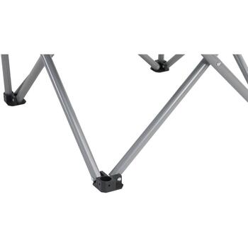 Outwell Krēsls Catamarca 470466, 125 kg, 84 cm, 50 cm, 85 cm, 3 kg, 600D x 300D poliesters, melns (470466)