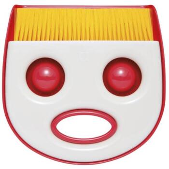 ViceVersa Tokey Mini Broom 14062, plastmasa, bēša krāsa, magnētisks, viegli uzglabāt (14062)