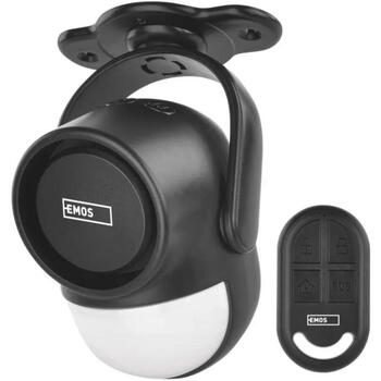 Emos Сигнализация с датчиком движения EM-125L PROTECTOR H8106, 125 дБ, 3x AA, USB-C, PIR, 110°, IP21, 8 м (H8106)