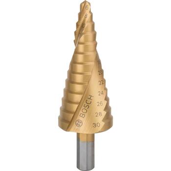 Bosch Pakāpju urbis 2608587431, 6-39 mm, 9.3 cm, HSS-TiN, taisne, metāls, 1gab. (2608587431)