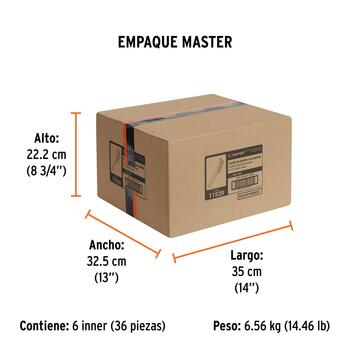 Щетка с ручкой 45,7 см 11539 CEA-18E Truper (CEA-18E)