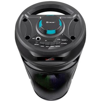Tracer Динамик TRAGLO46925, 16W, Bluetooth 5.0, FM, RGB LED, 8ч работы от аккумулятора, микрофон (TRAGLO46925)