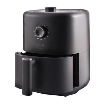 Karstā gaisa fritieris ar konvekcijas tehnoloģiju AD 6310 2200 W 3 L 80–200 °C 30 min taimeris Melna Adler (AD 6310)
