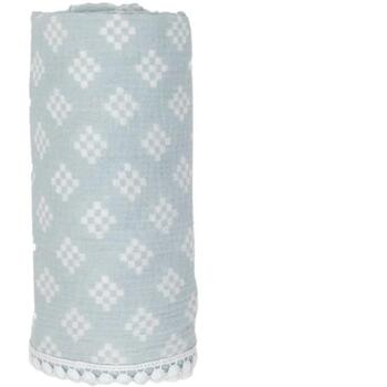 Lodger Swaddle Tribe Muslin autiņš SWT 105, 120x120 cm, 100% kokvilna, zils, mazg. 40°C, Oeko-Tex (SWT 105)