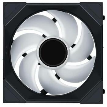 Lian Li Datora ventilators 14SLIN1W1B.00, 140mm, 1800RPM, 0.18A, 3.45mmH2O, FDB, 62 LED, melns (G99.14SLIN1W1B.00)