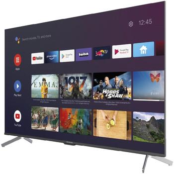 Aiwa LED televizors LED657UHD, 65 collu, 3840*2160, Android 10.0, 2xHDMI, 2xUSB, Dolby audio, Wi-Fi 2.4G (LED657UHD)