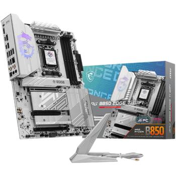 Msi Mātesplate MPG B850 EDGE TI WIFI, DDR5, 256 GB, 4 DIMM, 4 M.2, 5G LAN, Wi-Fi 7, 14+2+1 jaudas sistēma, 7.1 audio (MPG B850 EDGE TI WIFI)
