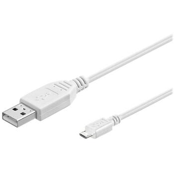 Goobay кабель Micro USB для зарядки и синхронизации 43837, 1м, USB-A 2.0 - Micro-USB, двойное экранирование (43837)