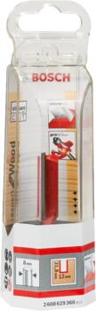 HM - grofes frēze 8/D 12mm,L 31,8mm, Rokas frēzēm, malu frēzēm GROPJU FRĒZE EXPERT FOR WOOD, 2608629360, BOSCH (2608629360)