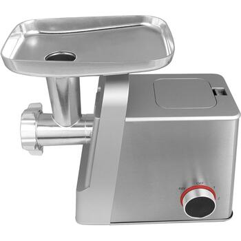 Gastroback Мясорубка 41407, 2100 W, 2.5 кг/мин, 3 решетки, функция реверса, насадки для колбас и кеббе (41407)