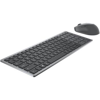 Dell Klaviatūra un pele KM7120W, bezvadu, Bluetooth 5.0, 7 taustiņi, QWERTY, krievu, Titan pelēka (580-AIWS)