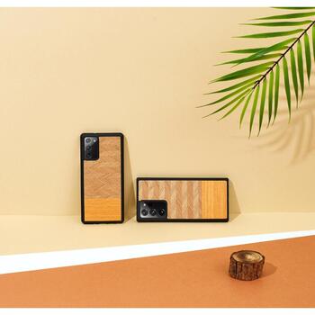 Man&Wood чехол M4743B, 6.7 дюйма, оранжевый, совместим с Samsung Galaxy Note20 (M4743B)