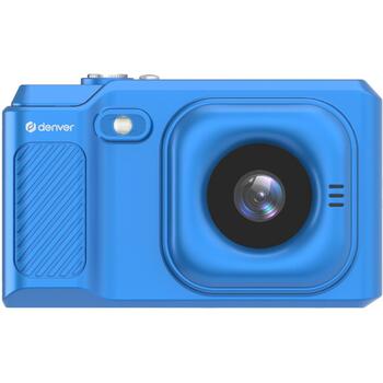 Denver Компактная камера DCA-4818 Blue 112170000020, 5MP, 2.8'' LCD, 1080P, 8x цифровое увеличение, USB-C, MicroSD до 64GB (112170000020)