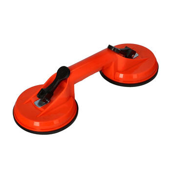 Stikla pacēlājs ar diviem piesūcekņiem 2x11.5cm, max 70kg 03-16-0410 FASTER TOOLS (03-16-0410)