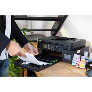 Brother MFC-T930DW многофункциональный струйный принтер, MFC-T930DWYJ1, 30 ppm, 26 ppm, 17 ipm, 6000 x 1200 DPI, 128 MB (MFC-T930DWYJ1)