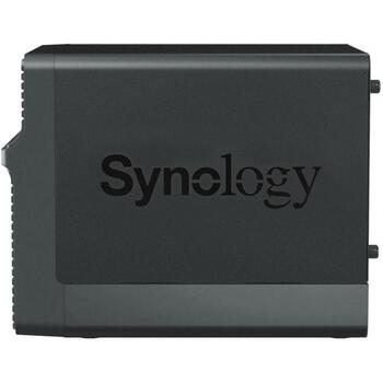 Synology NAS система DS423, Realtek RTD1619B, 2 RJ45, 2 USB 3.2, 2 ГБ памяти, EXT4, 4 отсека для дисков, 32.41 Вт (DS423)