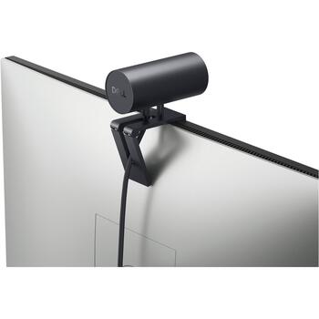 Dell веб-камера UltraSharp 722-BBBI, 3840 x 2160, 8.3 МП, USB, HDR, автофокус, 2D/3D шумоподавление (722-BBBI)