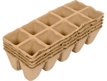 Flo dīgšanas paplātes komplekts 90360, 63 gab, 45 mm, papīra mīkstums, PP, EP, sējeņiem, paplāte x5, puķpods x38, marķieris x15 (90360)