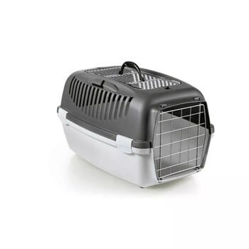 Stefanplast Gulliver 3 Top Free переноска для животных 2197411, 61x40x38см, 10-12кг, пластик, металлическая дверь (2197411)