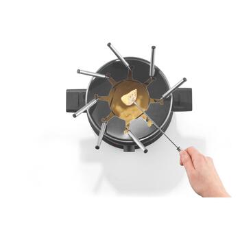 Progress Фондю EK6675PVDE, 1500W, 20см, 8 вилок из нержавеющей стали, регулируемый термостат (EK6675PVDE)