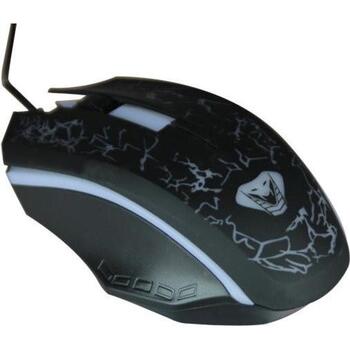 Media-Tech COBRA PRO X-LIGHT ОПТИЧЕСКАЯ МЫШЬ ДЛЯ ИГРОКОВ MT1117, 1200 dpi, 110 г, 3 кнопки, USB 5V, 140 см, оптический сенсор (MT1117)