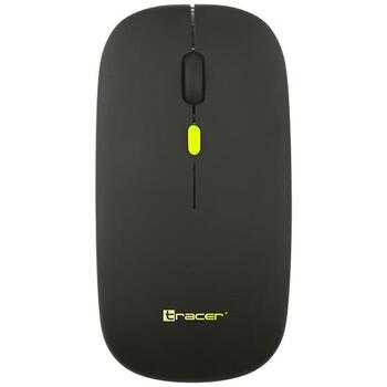 Tracer Беспроводная мышь Tracer SLIM TRAMYS47431, 2.4 GHz, Bluetooth, 4 кнопки, 800-1600 DPI, подсветка, 10 м диапазон (TRAMYS47431)