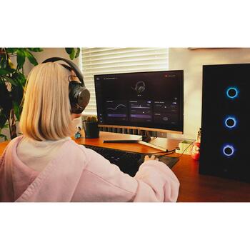 JBL Quantum 250 Wireless Black JBLQTUM250BLK, беспроводные, 32Ω, 20-40000Гц, 100дБ, 30мВт, съемный микрофон (JBLQTUM250BLK)