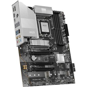 Msi Mātesplate PRO Z890-S WIFI, LGA 1851, DDR5 8600+ MT/s, 4 DIMM, 3 M.2, 2.5G LAN, Wi-Fi 7, Thunderbolt 4 (PROZ890-SWIFI)