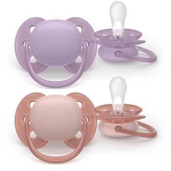 Philips Avent māneklītis Ultra soft Neutral, 6-18M (2 gab) (SCF091/43)