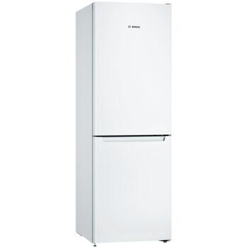 Bosch Холодильник KGN33NWEB, 193L, 89L, 42dB, Класс энергии E, Свободностоящий, No Frost, MultiAirflow, LED дисплей (KGN33NWEB)
